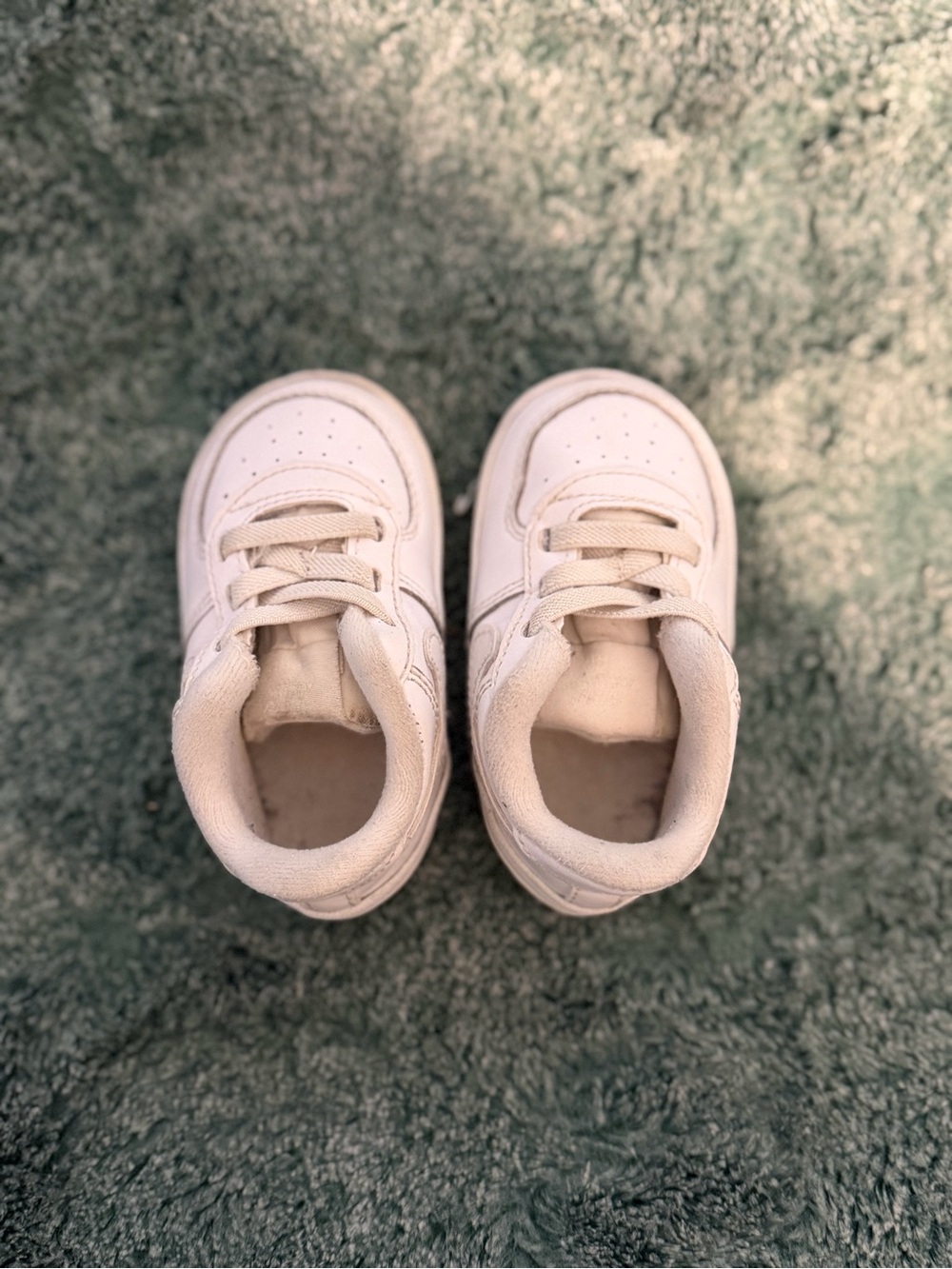Infant Nike Air Force One Crib Shoes size 4